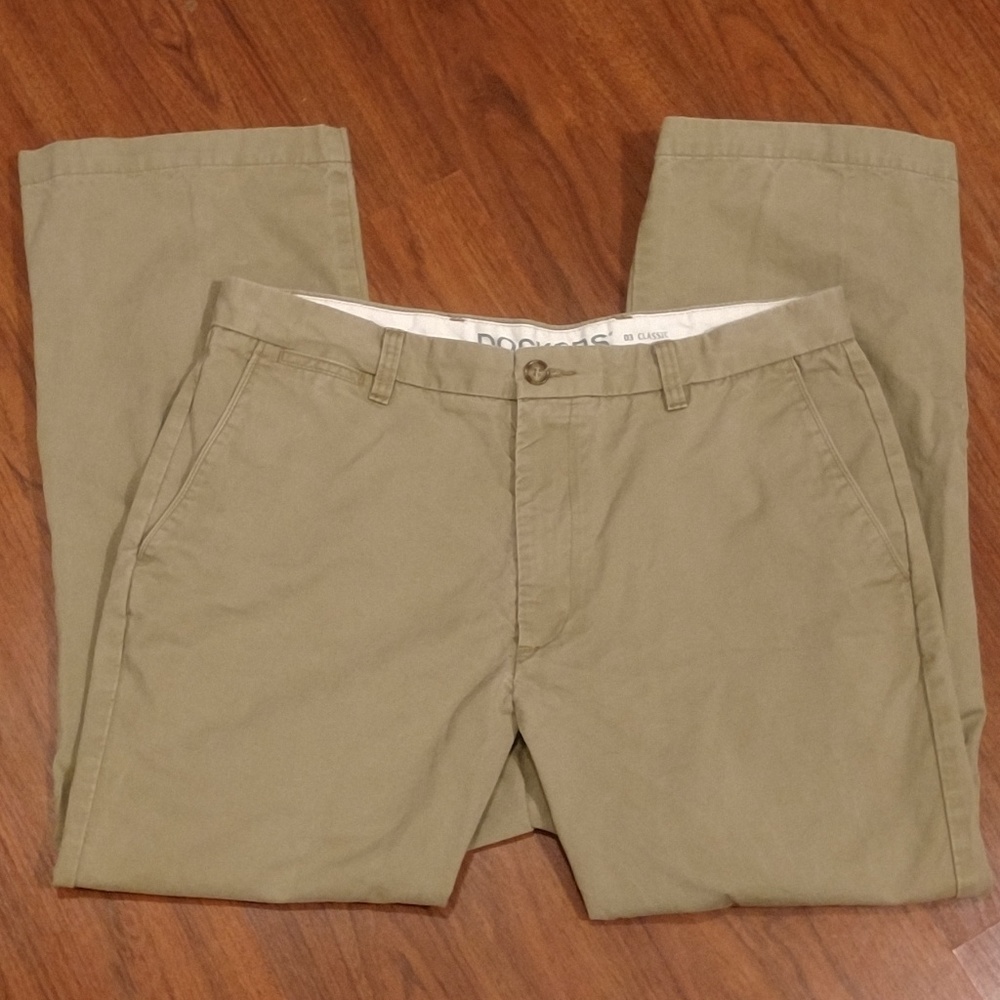 Classic Dockers Pants 36 x 29 Khaki